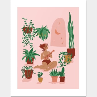 plant party Posters and Art